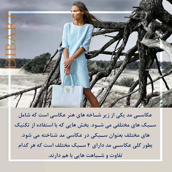معرفی چهار سبک در عکاسی مد