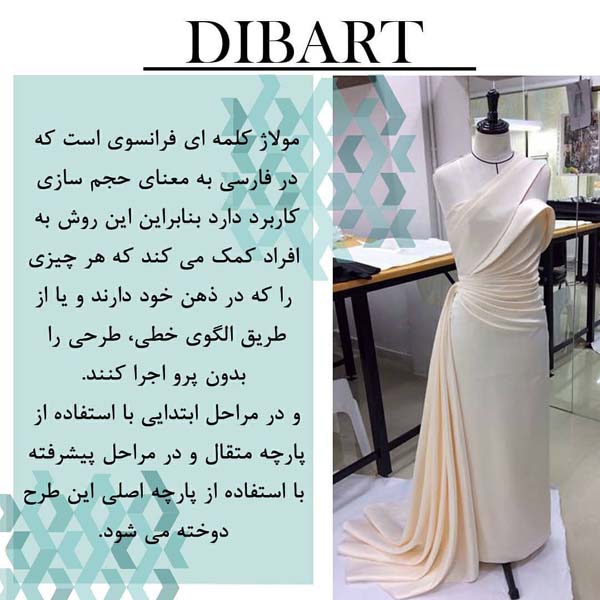 کاربرد مولاژ در لباس