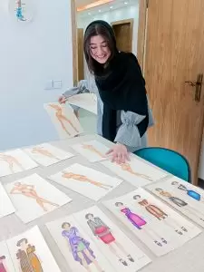 نمونه کار هنرجویان